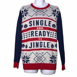 Walnut & 39th Single & Ready to Jingle Sweater L